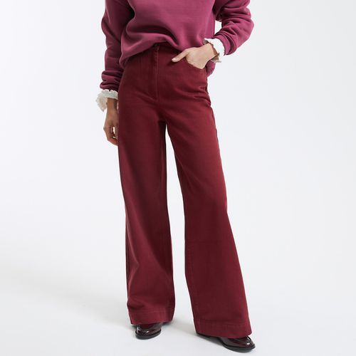 Pantaloni Larghi, Vita Alta Donna Taglie 36 (FR) - 40 (IT) - la redoute collections - Modalova