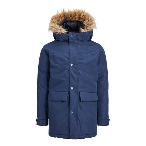 Parka lungo con cappuccio - JACK & JONES JUNIOR - Modalova