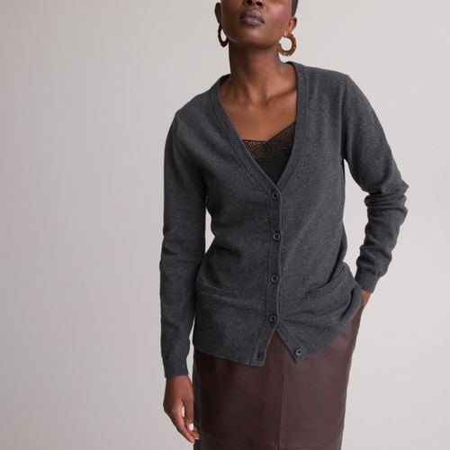 Cardigan In Maglia Fine, Misto Lana Di Agnello Donna Taglie 38/40 (FR) - 42/44 (IT) - anne weyburn - Modalova