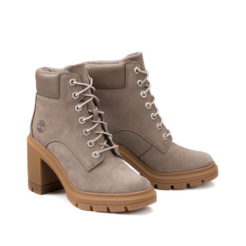 Stivaletti Pelle Con Tacco Allington Heights 6in Donna Taglie 37 - timberland - Modalova