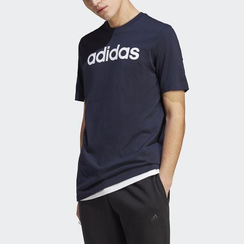 T-shirt con logo ricamato sul retro - ADIDAS SPORTSWEAR - Modalova