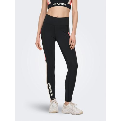 Leggings Sportivi A Vita Alta Traspiranti Peri Taglie XS - only play - Modalova