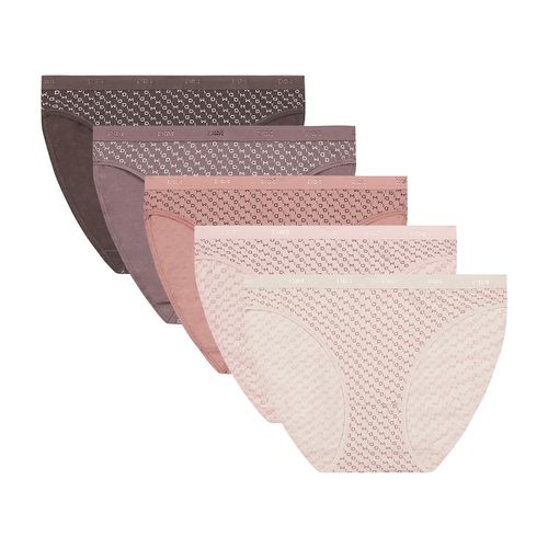 Confezione Da 5 Slip Les Pockets Coton Donna Taglie 36/38 (FR) - 40/42 (IT) - dim - Modalova