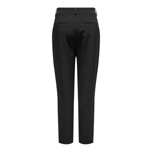 Pantaloni, Fascia Laterale Con Glitter Donna Taglie 34 (FR) - 38 L32 (IT) - only - Modalova