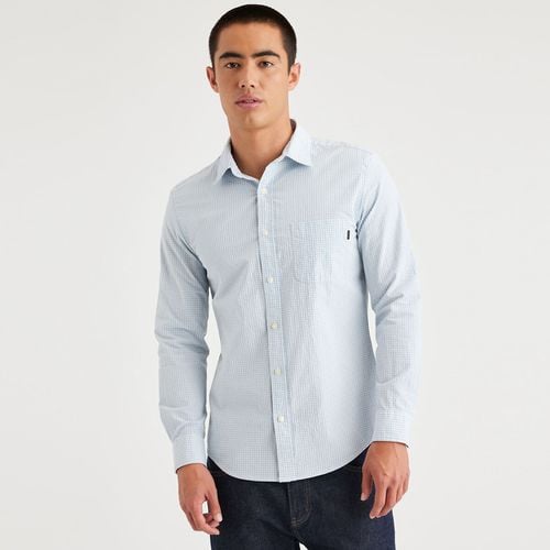 Camicia slim in cotone vichy - DOCKERS - Modalova