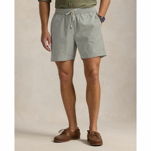 Pantaloncini da bagno Traveler seersucker 14,6 cm - POLO RALPH LAUREN - Modalova