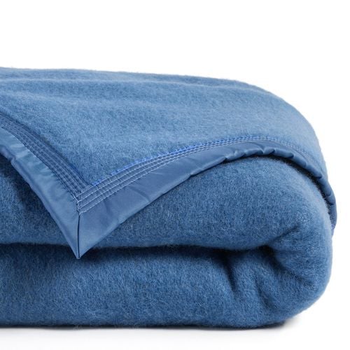 Coperta Lana Vergine Woolmark 600 G/m² Taglie 240 x 220 cm - la redoute interieurs - Modalova