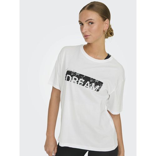 T-shirt Space Life Taglio Ampio Girocollo Donna Taglie XS - only play - Modalova