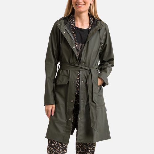 Trench lungo cintura cerniera CURVE W JACKET - RAINS - Modalova