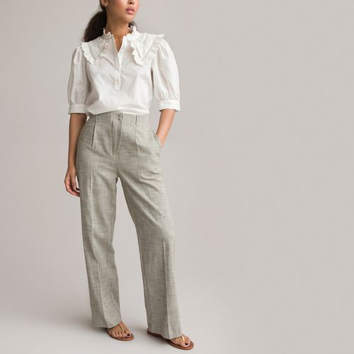 Pantaloni ampi con pieghe - LA REDOUTE COLLECTIONS - Modalova