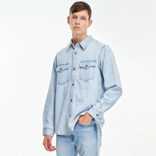 Camicia In Denim Relaxed Fit Western Taglie XS - levi's - Modalova