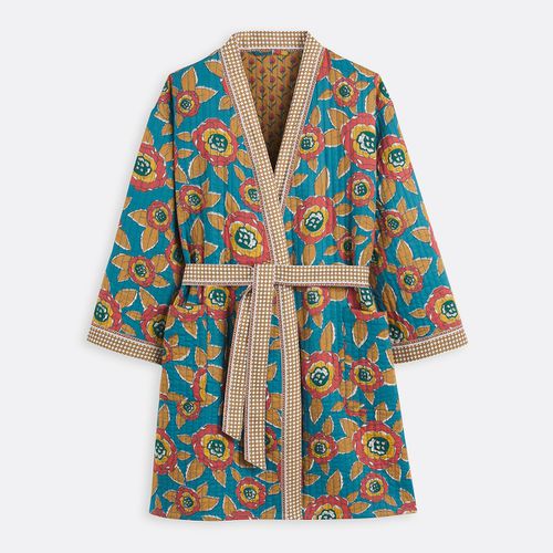 Vestaglia kimono stampato cotone, Chandi - JAMINI x LA REDOUTE INTERIEURS - Modalova