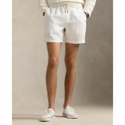 Pantaloncini Dritti In Lino Uomo Taglie M - polo ralph lauren - Modalova