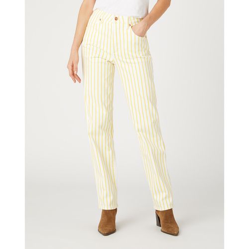 Pantaloni Mom Straight, vita alta - WRANGLER - Modalova