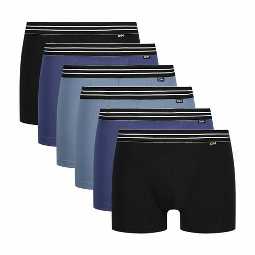 Confezione Da 6 Boxer Tinta Unita Eco Uomo Taglie M - dim - Modalova