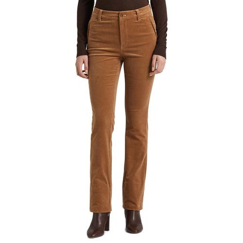 Pantaloni Bootcut In Velluto Elasticizzato Donna Taglie 36 (FR) - 40 (IT) - lauren ralph lauren - Modalova