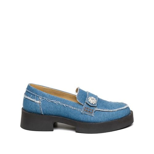 Mocassini In Denim Meggie Donna Taglie 38 - steve madden - Modalova