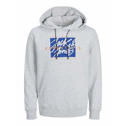 Felpa Con Cappuccio E Logo Uomo Taglie S - jack & jones - Modalova