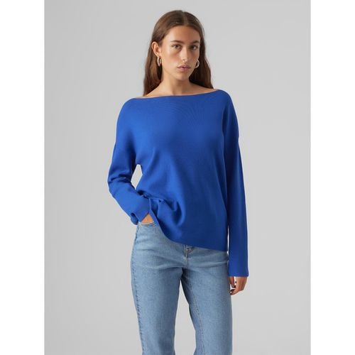 Maglione in fine maglia, scollo a barchetta - VERO MODA - Modalova