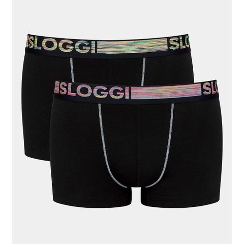 Confezione Da 2 Boxer Go Abc Natural Uomo Taglie L - sloggi - Modalova