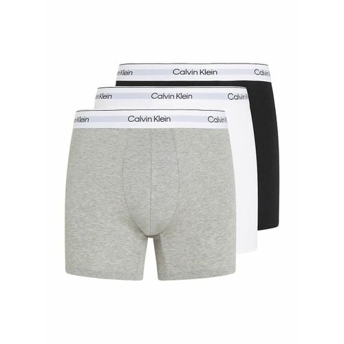 Confezione Da 3 Boxer Lunghi Modern Cotton Uomo Taglie S - calvin klein underwear - Modalova