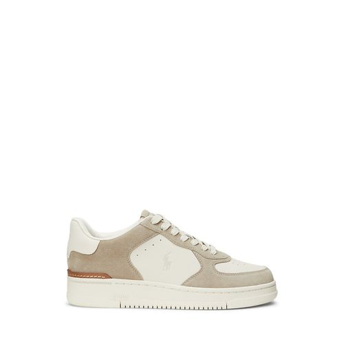 Sneakers In Pelle Masters Court Uomo Taglie 40 - polo ralph lauren - Modalova