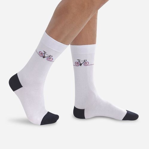 Paio Di Calze Tour De France Cotone Pettinato Uomo Taglie 39/42 - dim - Modalova