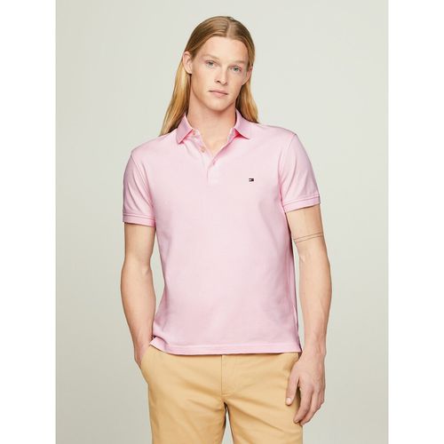 Polo slim maglia piqué stretch - TOMMY HILFIGER - Modalova