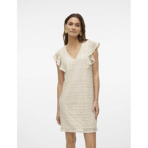 Abito Corto In Pizzo Donna Taglie XS - vero moda - Modalova