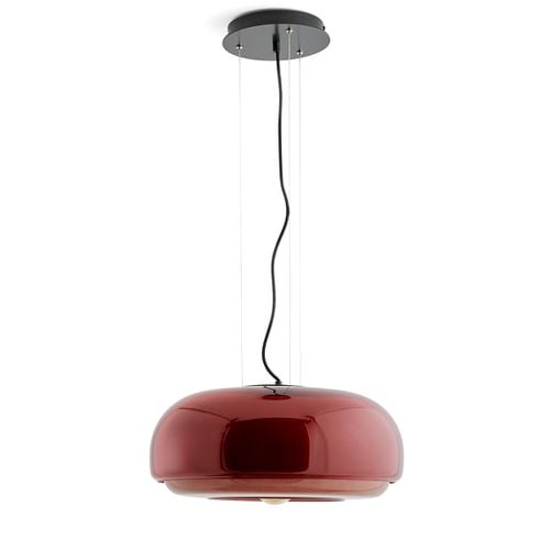 Lampadario in vetro colorato Ø45 cm, Kinoko - LA REDOUTE INTERIEURS - Modalova