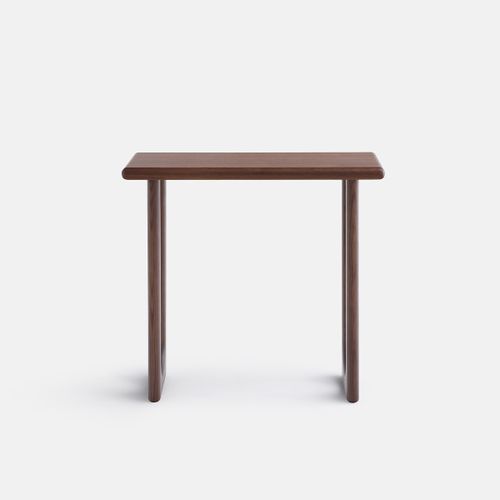 Douve Solid Walnut, Veneer and Solid Ash Console Table, Width 80cm - LA REDOUTE INTERIEURS - Modalova