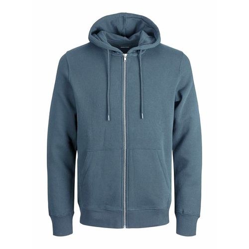 Felpa Con Cerniera E Cappuccio Uomo Taglie L - jack & jones - Modalova