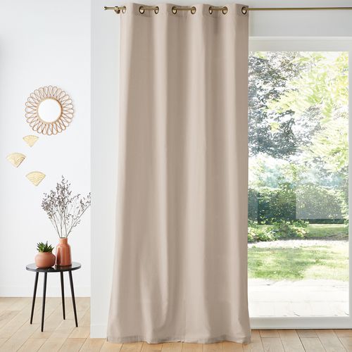 Tenda Velluto Con Occhielli Velvet Taglie 180 x 135 cm - la redoute interieurs - Modalova