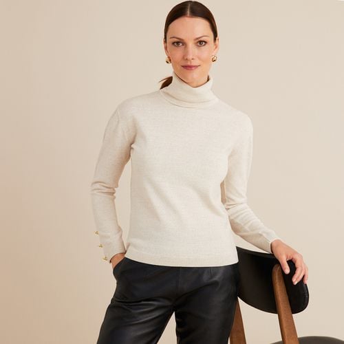 Maglione A Collo Alto, Maglia Fine, Misto Lana Donna Taglie 34/36 (FR) - 38/40 (IT) - anne weyburn - Modalova