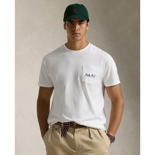 T-shirt Dritta Con Logo Uomo Taglie L - polo ralph lauren - Modalova