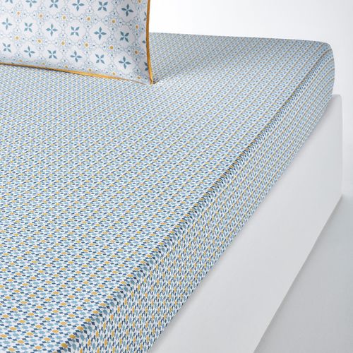 Lenzuolo Con Angoli Puro Cotone, Teyben Taglie 90 x 190 cm - la redoute interieurs - Modalova