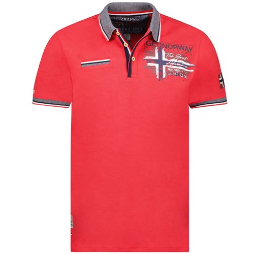 Polo A Maniche Corte Krusty Uomo Taglie S - geographical norway - Modalova