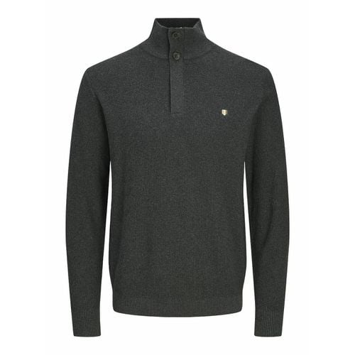 Maglione Collo Alto Mezza Cerniera E Bottone Uomo Taglie XS - jack & jones - Modalova