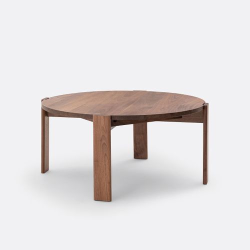 Pokhara Solid Walnut Coffee Table - LA REDOUTE INTERIEURS - Modalova
