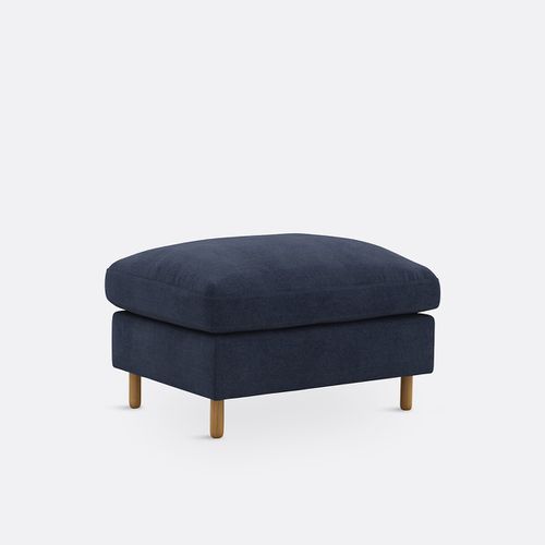 Pouf poliestere chiné, Loméo - LA REDOUTE INTERIEURS - Modalova