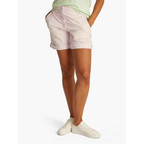 Pantaloncini chino elasticizzati in misto cotone - TOMMY HILFIGER - Modalova