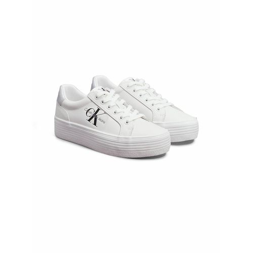 Sneakers Vulcanizzate Con Zeppa Donna Taglie 37 - calvin klein jeans - Modalova