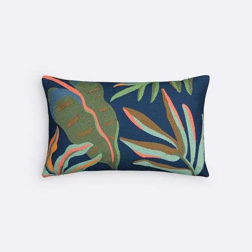 Joao Embroidered Rectangular Cushion Cover - LA REDOUTE INTERIEURS - Modalova