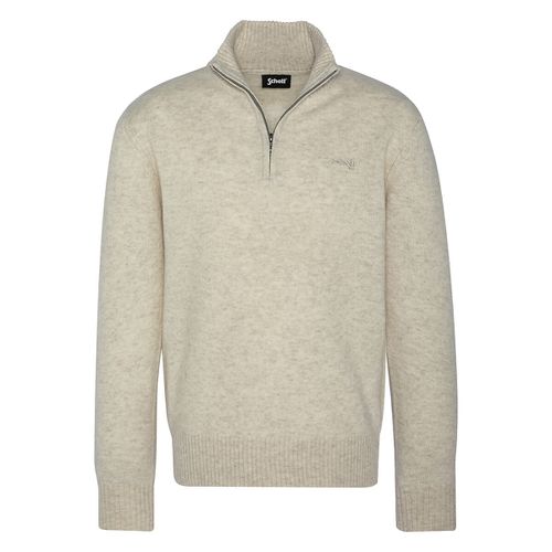 Maglione Collo Alto Cerniera Uomo Taglie XL - schott - Modalova