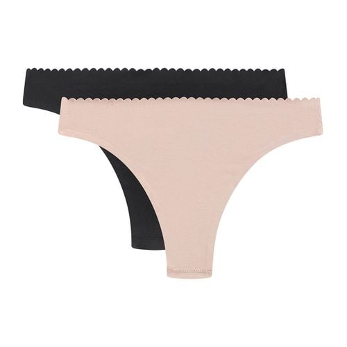 Confezione Da 2 Tanga Body Touch Micro Donna Taglie 36/38 (FR) - 40/42 (IT) - dim - Modalova