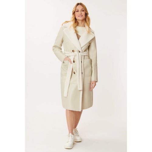 Cappotto lungo Caroline reversibile con cintura - DERHY - Modalova