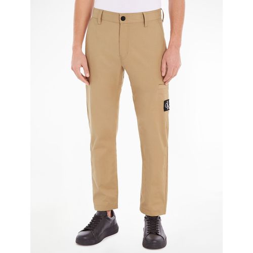 Pantaloni Ripstop Tapered Chino Uomo Taglie S - calvin klein jeans - Modalova