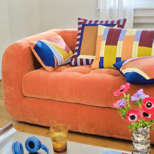 Spaldi Cotton Rectangular Cushion Cover - LA REDOUTE INTERIEURS - Modalova