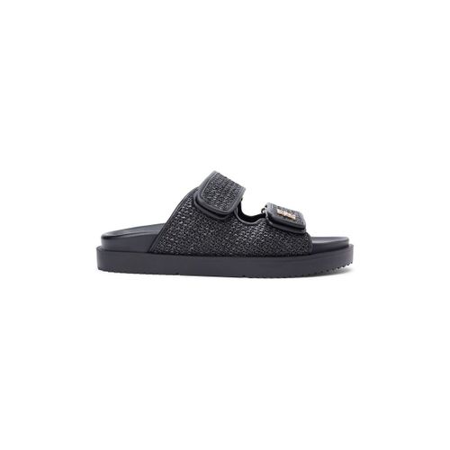 Raffia Double Strap Mules - Tommy Hilfiger - Modalova