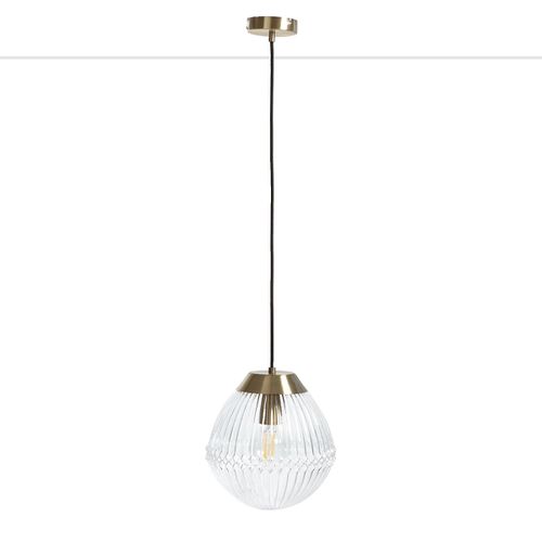 Lampadario In Ottone E Vetro Stirato, Ari - la redoute interieurs - Modalova